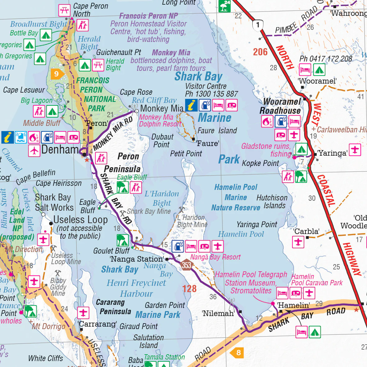 Hema Mid West Western Australia Map – 4th Edition - Image 4