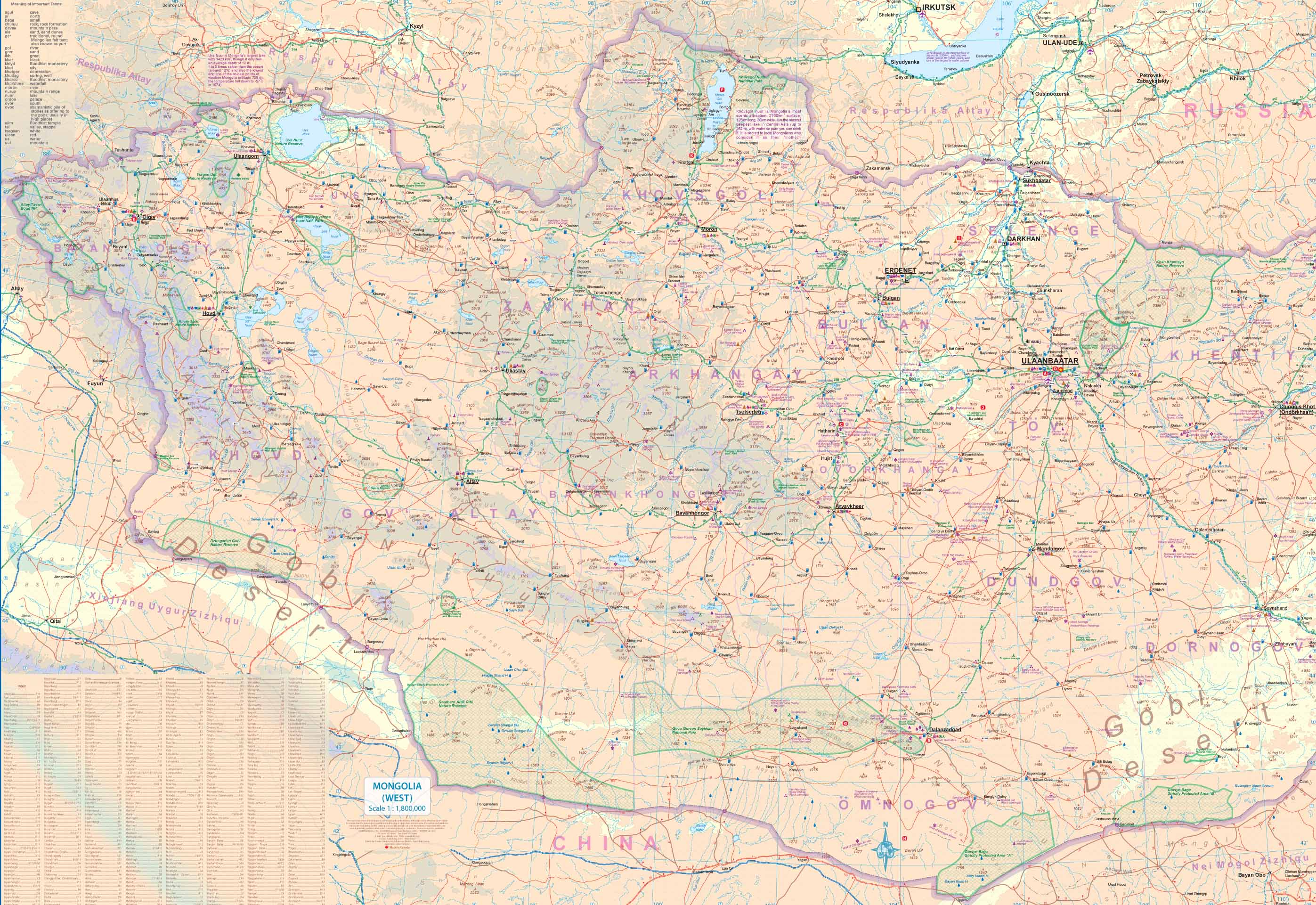Mongolia ITMB Map - Image 3