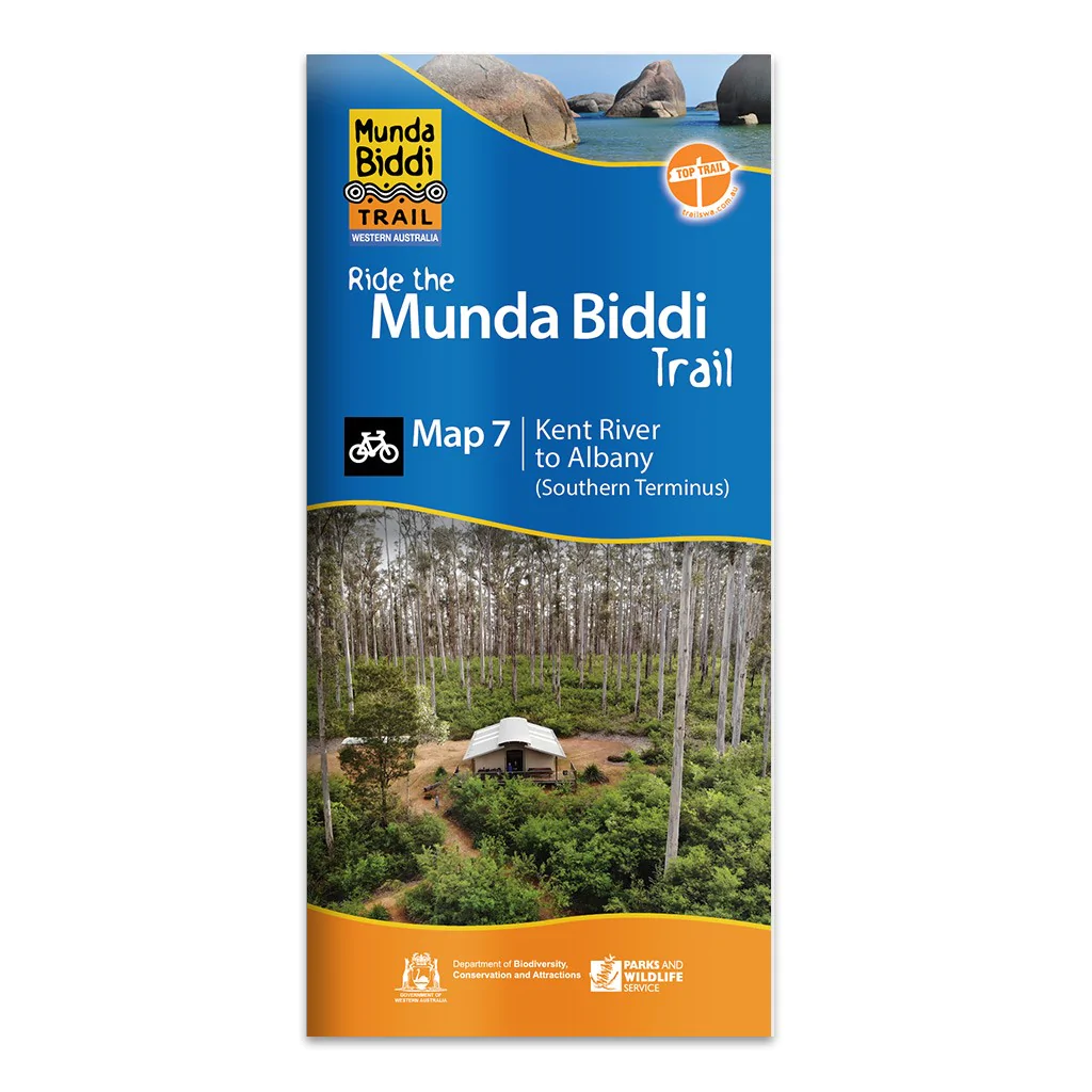 Munda Biddi Trail Map 7 โ Kent River to Albany