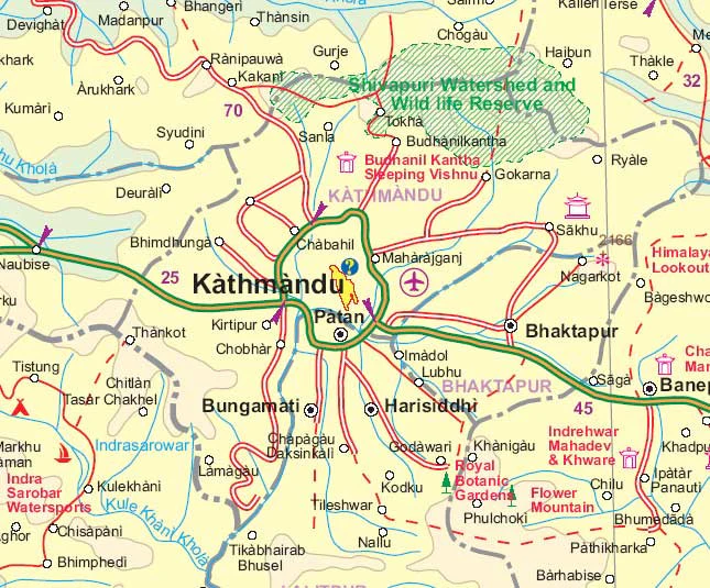 Nepal Map by ITMB – Folded Travel Map - Image 5