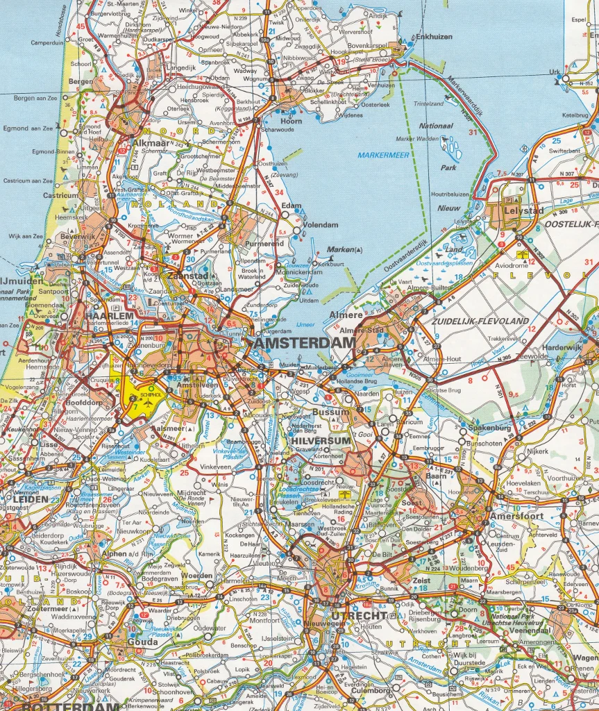 Netherlands Michelin Map 715 2026 - Image 2