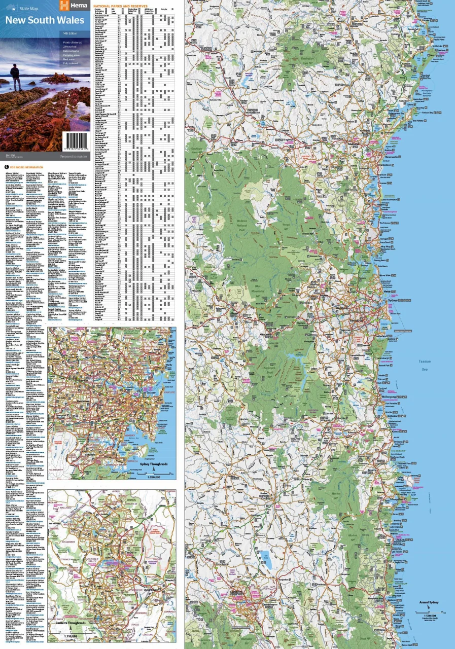New South Wales Hema State Map - Image 3