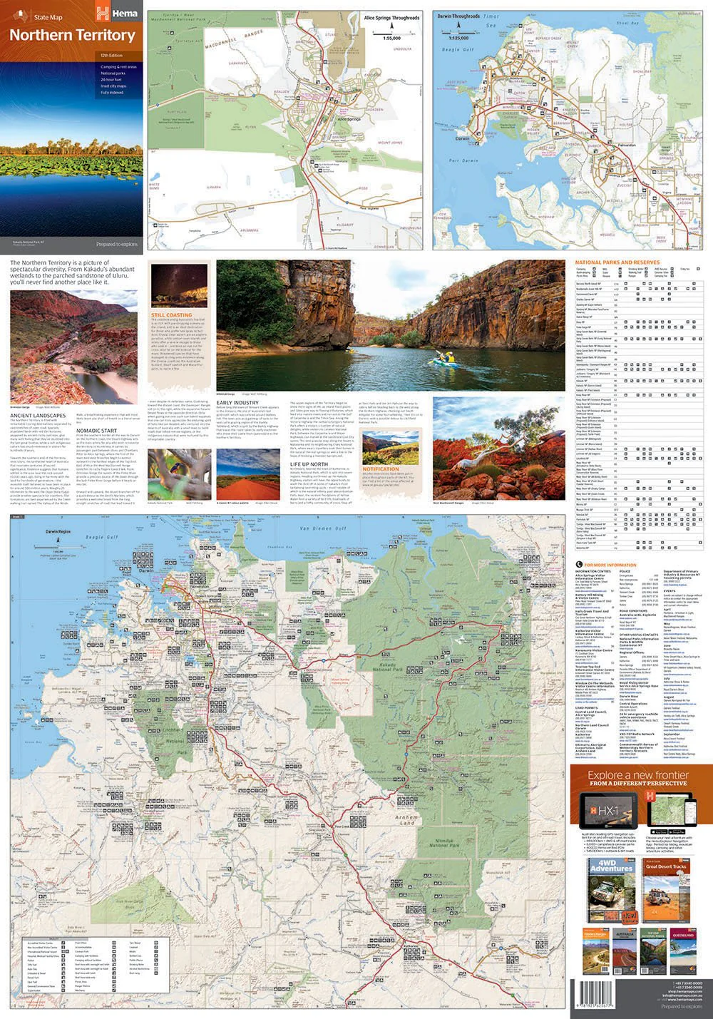Northern Territory Hema State Map β 12th Edition - Image 3