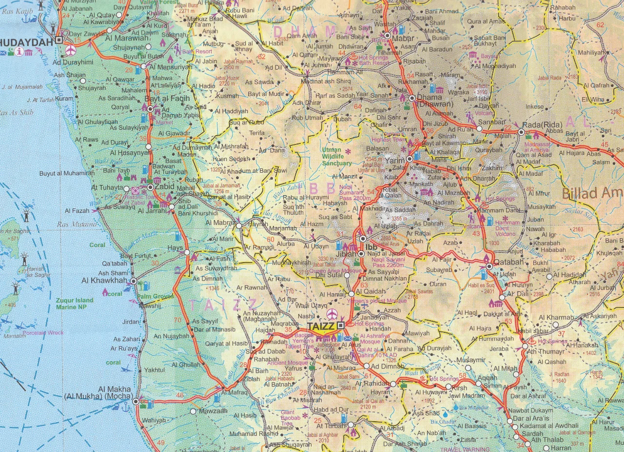 Oman & Yemen ITMB Map - Image 5