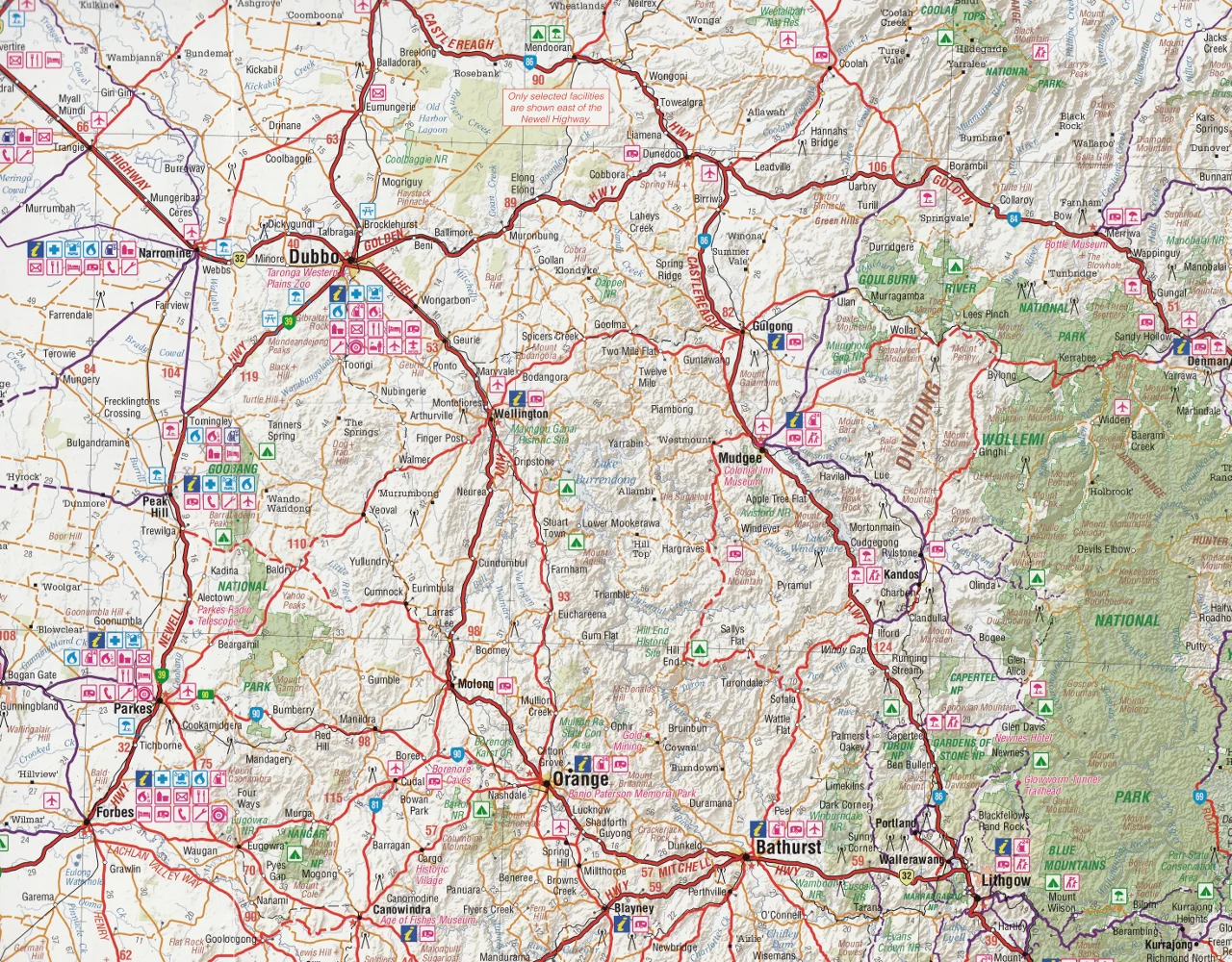 Outback New South Wales Hema Map - Image 3