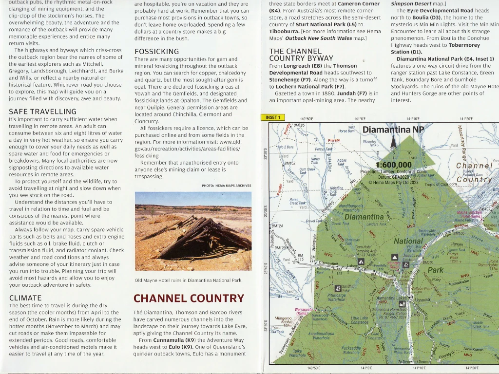 Outback Queensland Hema Map 5th Edition - Image 6