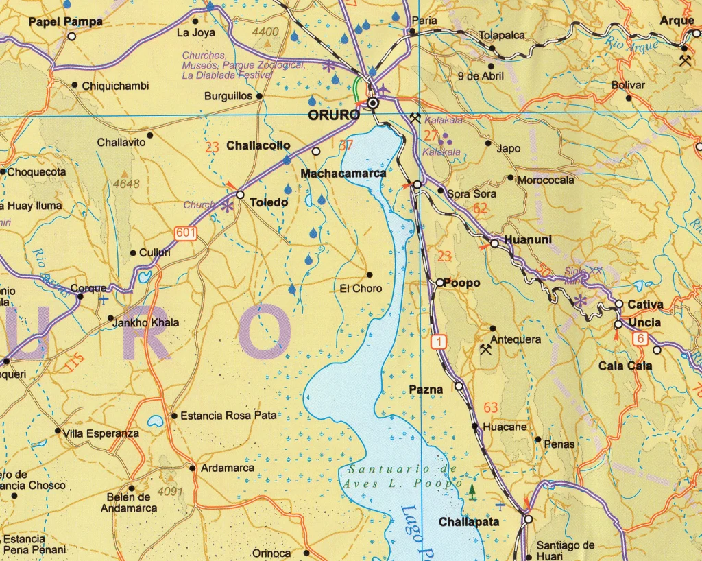 Paraguay & Bolivia South ITMB Map - Image 5