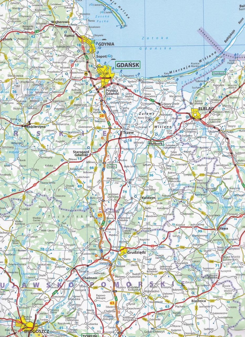 Poland Michelin Map 720 - Image 3