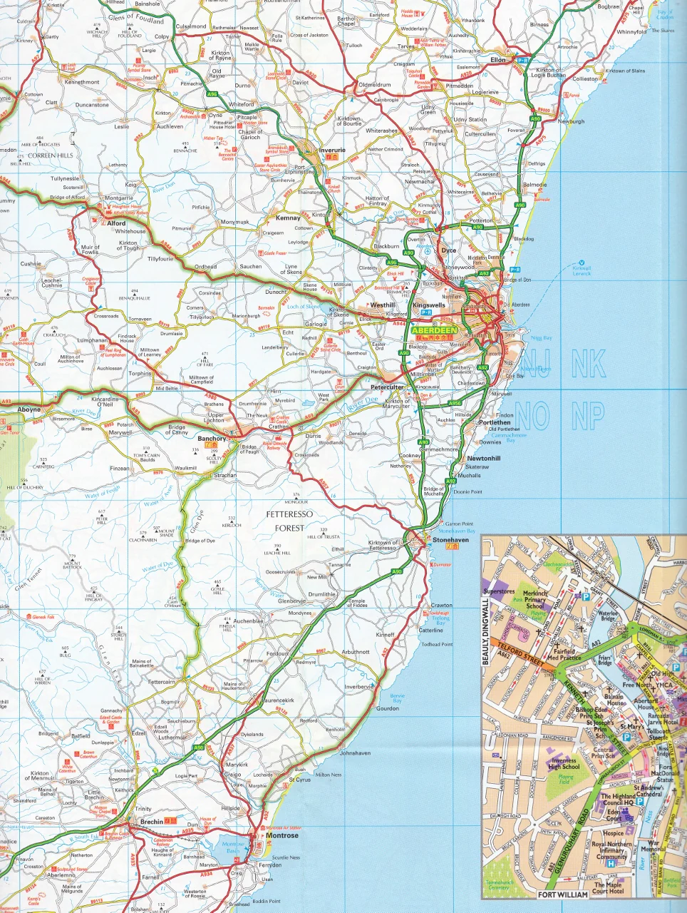 Scotland Road Map AA - Image 5