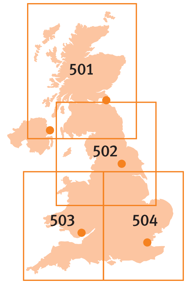 Scotland Michelin Map 501 - Regional Road & Travel Map - Image 4