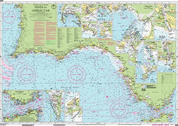 Sines to Gibraltar Imray Chart - Image 2