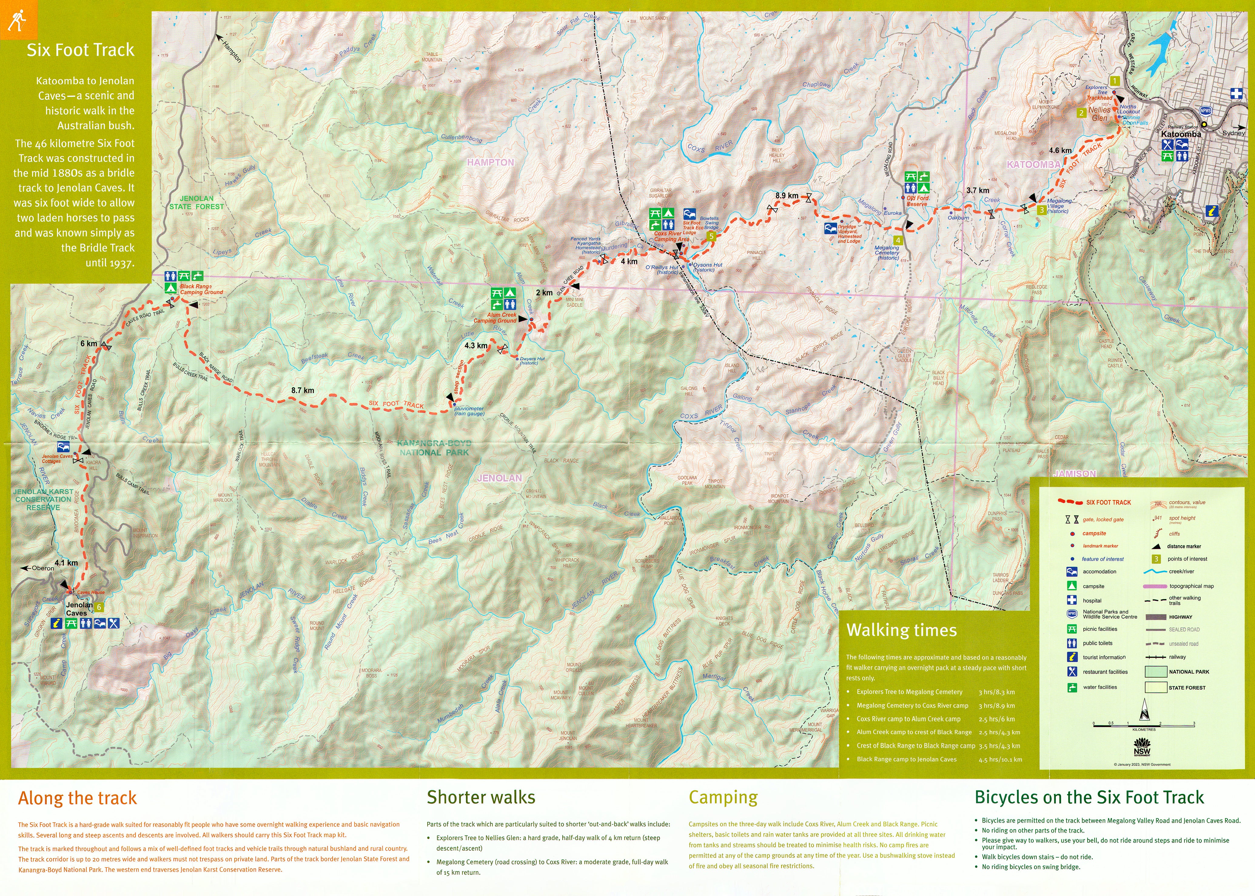 Six Foot Track Map DPE - Image 2