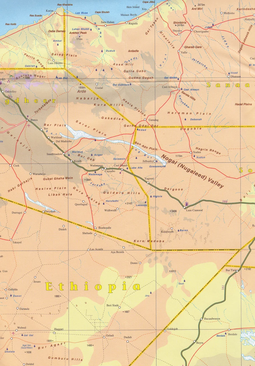 Somalia & Horn of Africa ITMB Map - Image 4