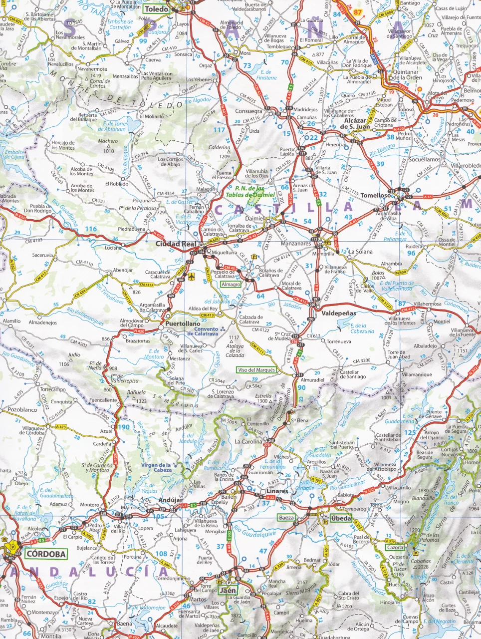 Spain & Portugal Michelin Map 734 2026 - Image 3