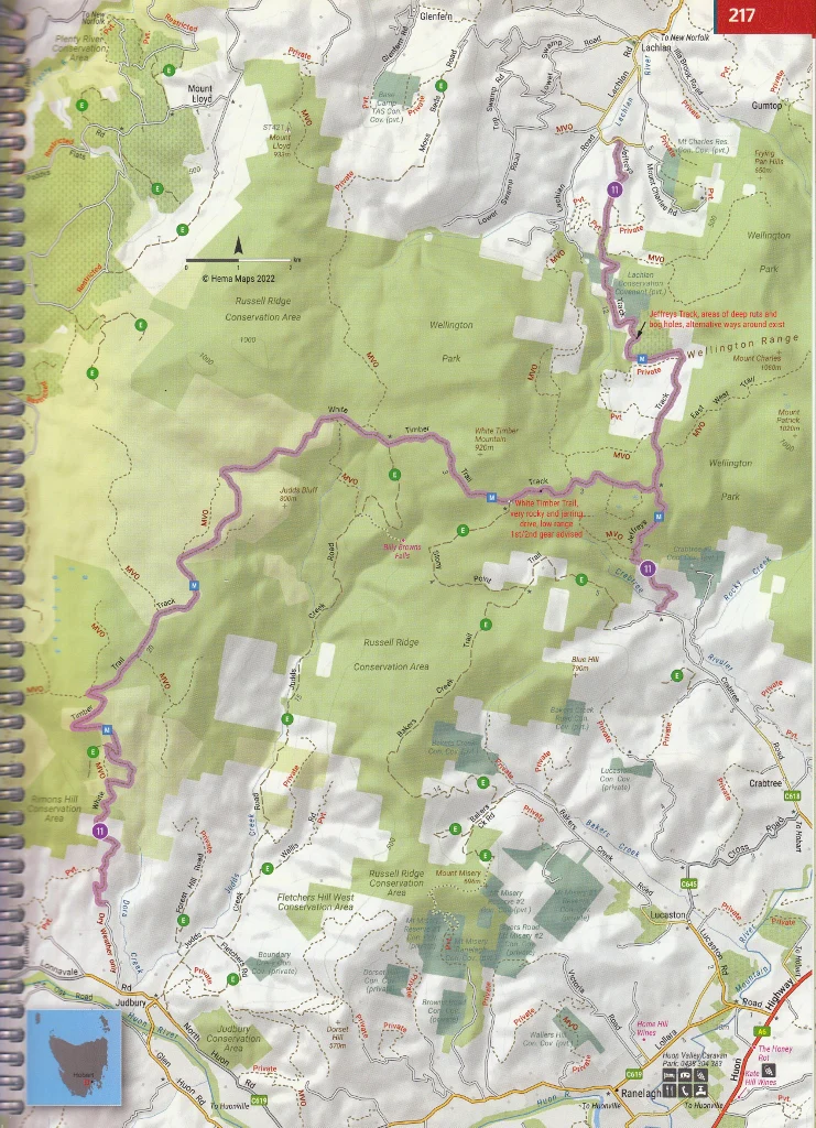 Tasmania Atlas & Guide Hema - Image 9