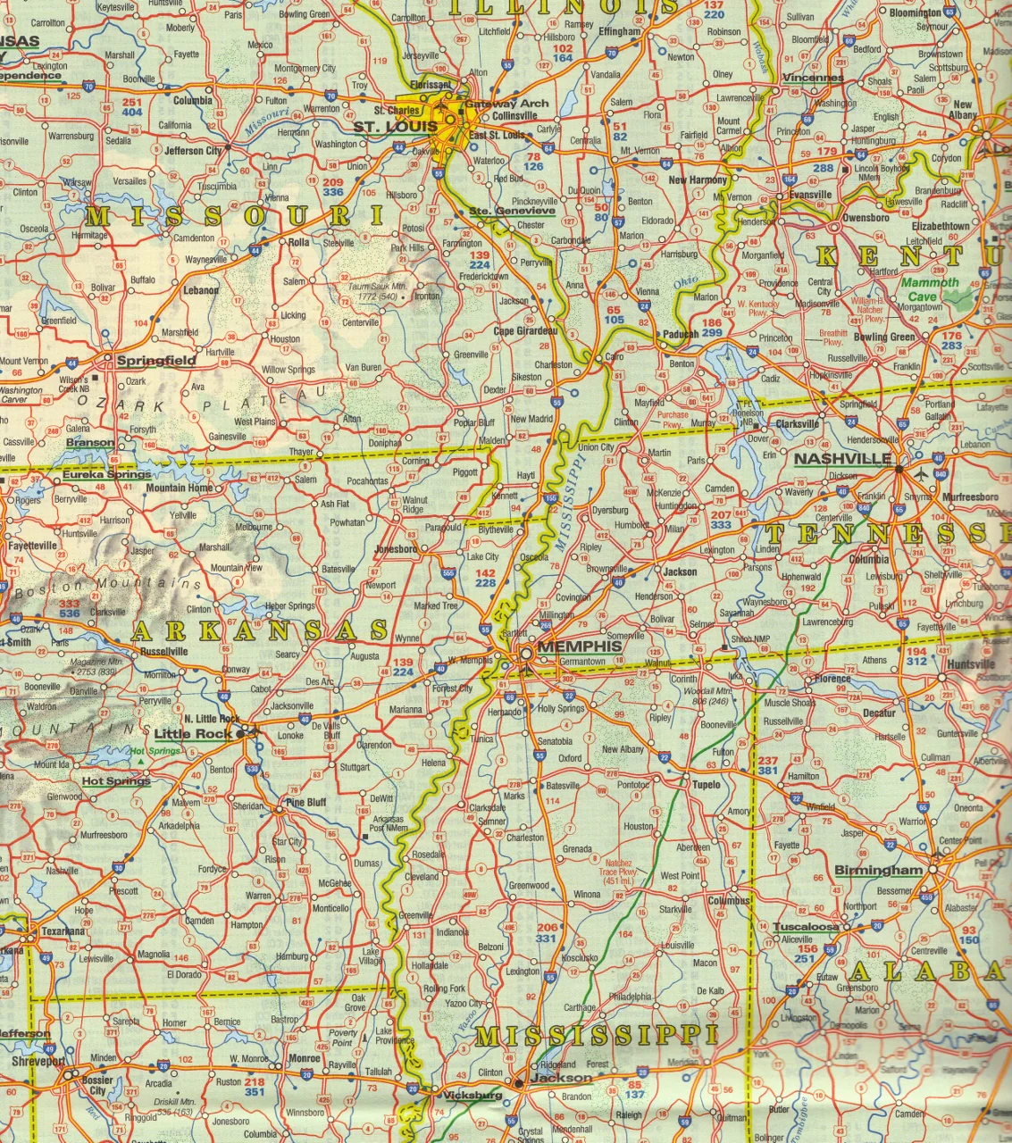 USA Michelin Map 761 - Image 3