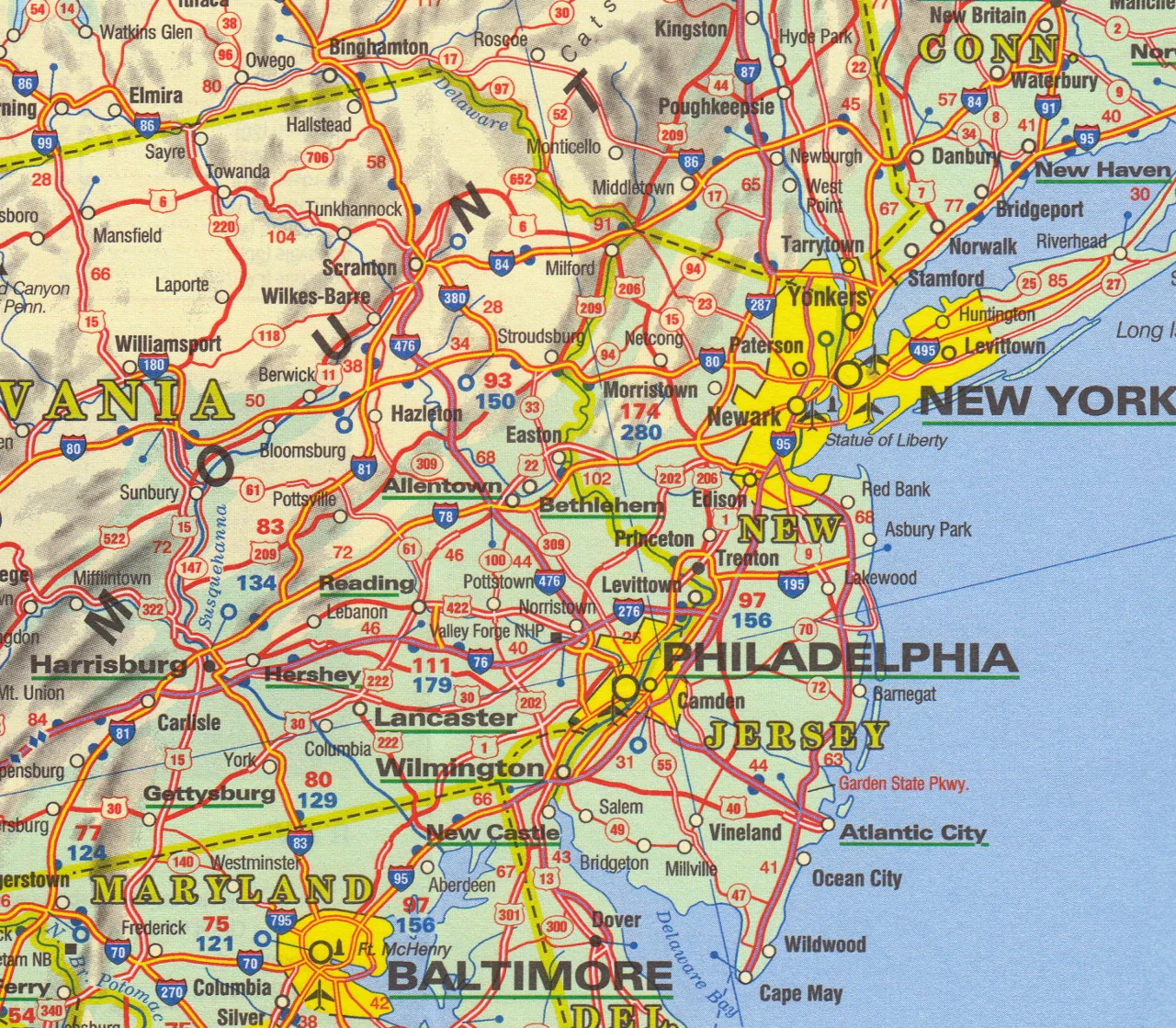 USA Michelin Map 761 - Image 6
