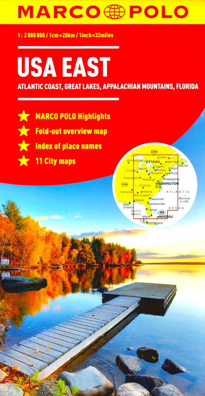 USA East Marco Polo Map