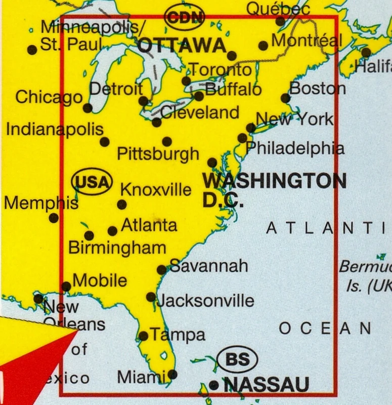 USA East Marco Polo Map - Image 2
