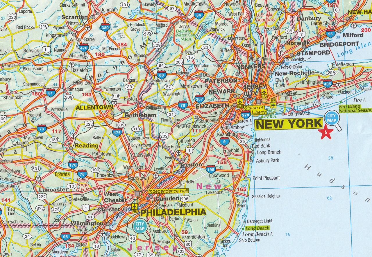 USA East Marco Polo Map - Image 4