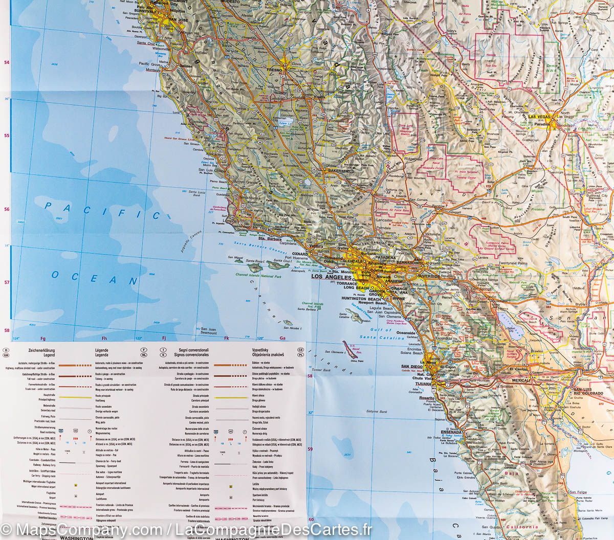 USA West IGN Folded Map - Image 2