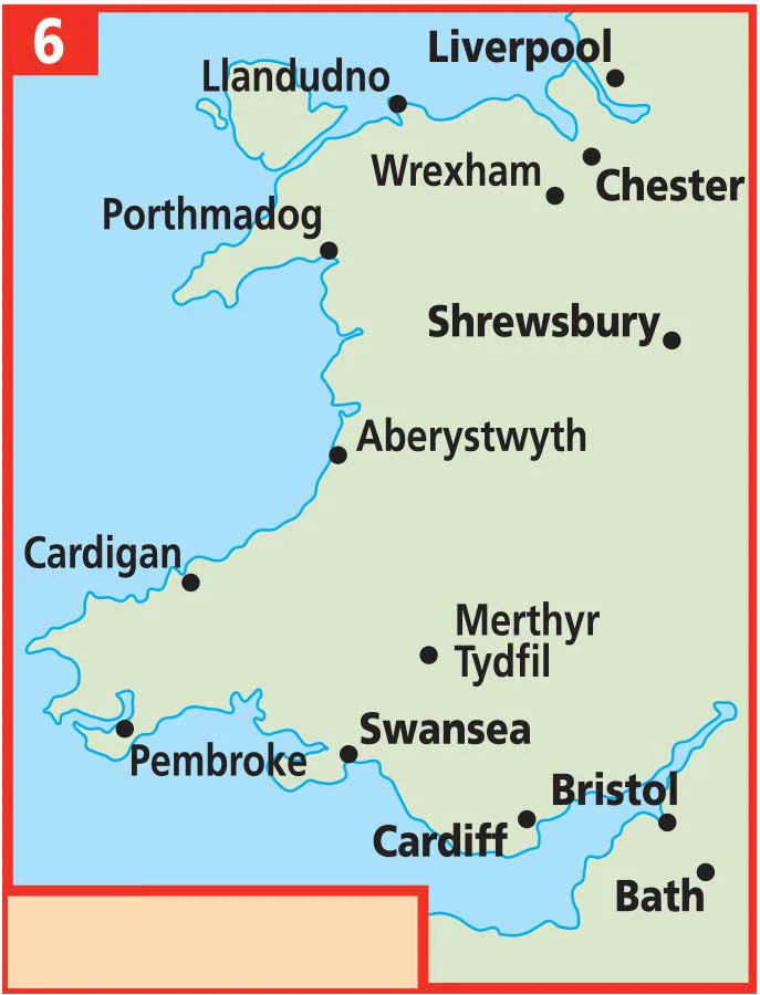 Wales AA Road Map 6 - Image 3