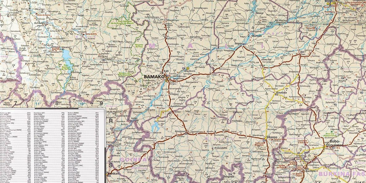 West Africa Coastal Countries – Reise Know-How Folded Travel Map - Image 3